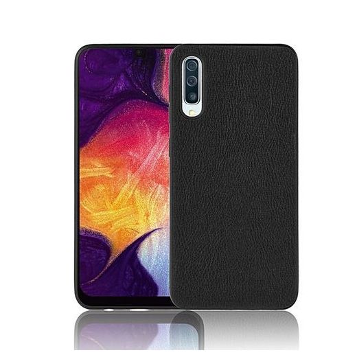 Generic Galaxy Samsung A70 Silicon Back Case + (Plus) Full 9H Full 5D Screen Tempered Glass Screen Protector (2-IN-1) -Black