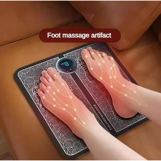 Generic Electric Foot Massage pad Foot pulse muscle massager - image 2