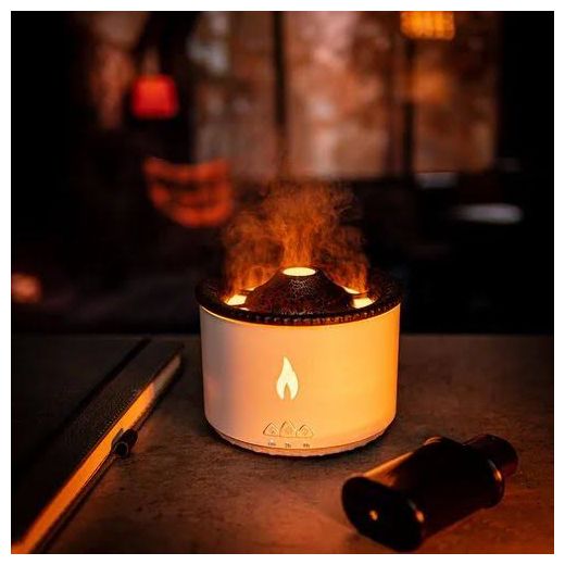 Generic NEW Aromatherapy Air Humidifier Diffuser Lava Volcano Design - image 2