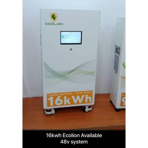 Generic  ECOLION 16kWh LiFePO4 Lithium Battery – 48V Power Storage Solution with 5yrs warranty - image 2