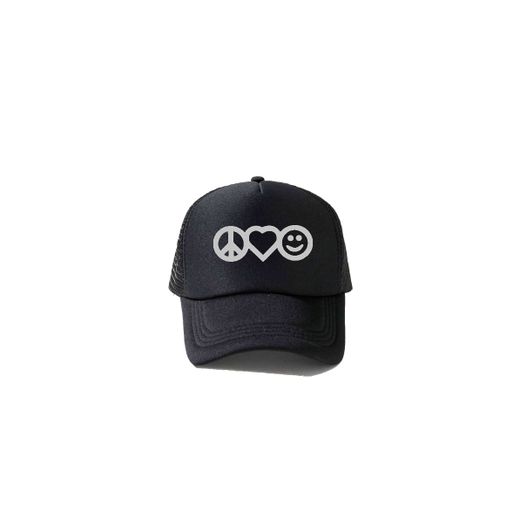 Classic Style Symbol Baseball/Face Cap - Black 