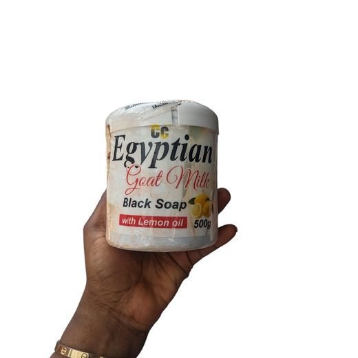EGYPTIAN GOAT MILK EFFECTIVE BLACK SOAP(FOR ALL SKIN TYPES)