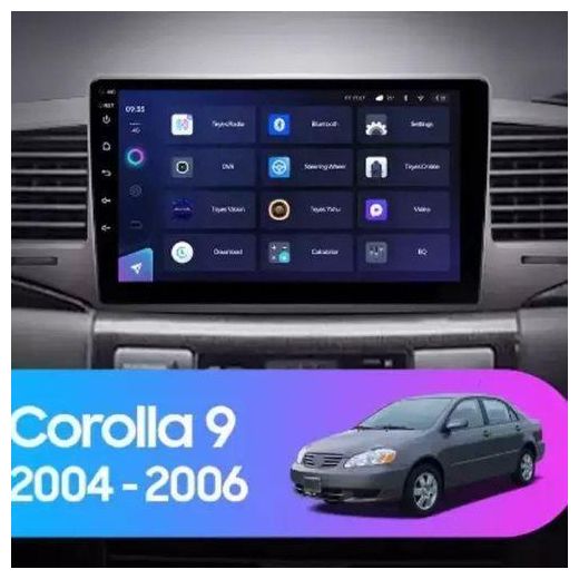 HD Toyota Corolla 2003/2004/2005/2006~2007 Car Android Navigation Radio Player+Reverse Camera