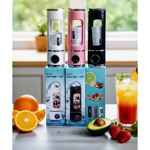 Rechargeable Portable Blender 450ml Fresh Juice Maker Cordless Smoothie Maker Juice (