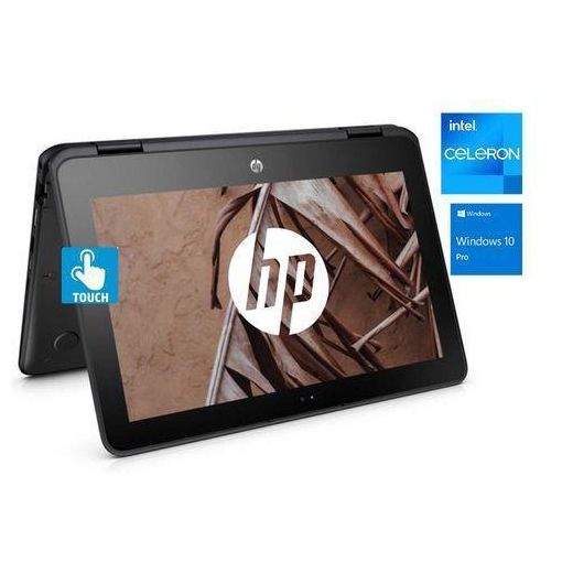 Hp ProBook 11 X360- Intel CELERON LAPTOPS - 128GB SSD-TOUCHSCREEN 4GB RAM Windows10 Pro + Laptop Pouch