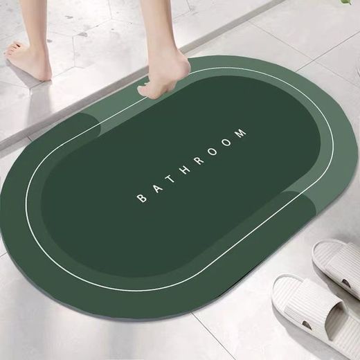Generic Anti-slip Bathroom Toilet Absorbent Bath Mat Bedroom FootMat - image 2