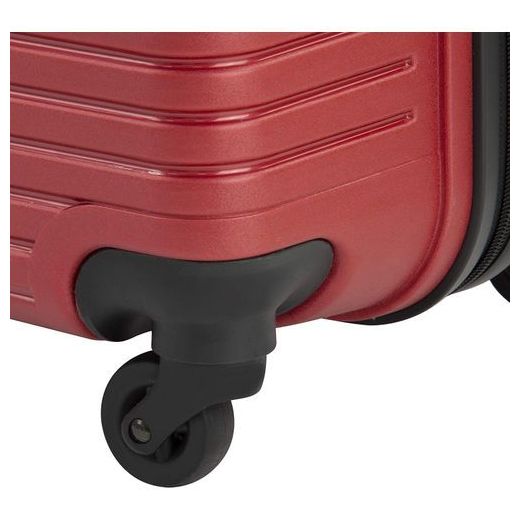 SQ Professional Vacanze Hardshell Suitcase Set 3pc (Red) - image 2