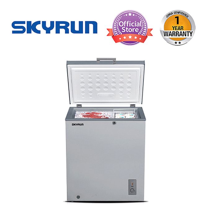 Skyrun 145 Litres Chest Freezer Bd 145a Grey Jumia Nigeria
