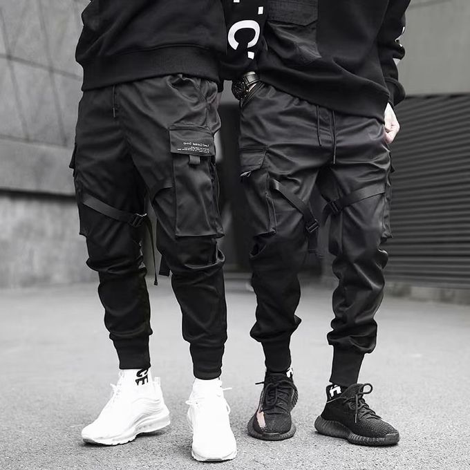 Fashion Korean Hip Hop Boy Multi-pocket 