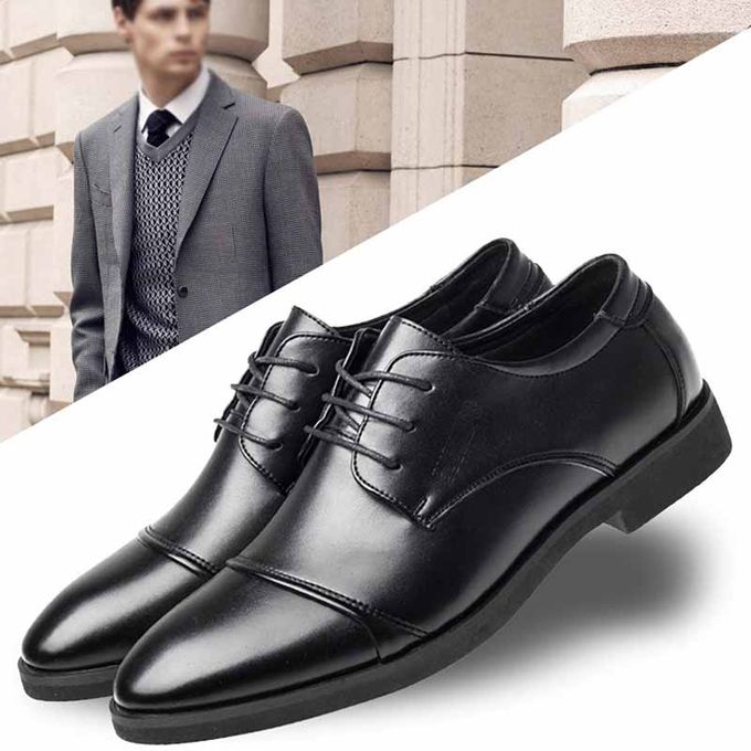 black oxford lace up shoes