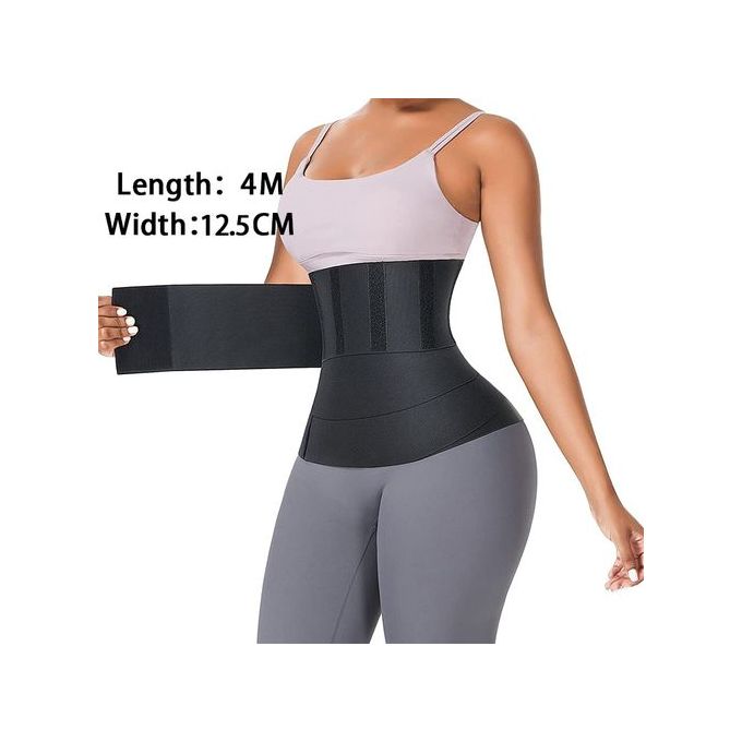 Fashion Bandage Plus Size Women Slimming Tummy Wrap Waist Trimmer Belt Slimming Body Shaper Control Strap Waist Trainer Shaperwear Belt Jumia Nigeria