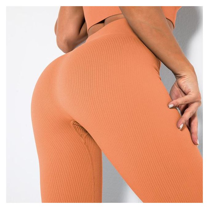 Generic Women Yoga Pants High Waisted Sport Gym Fitness Leggings Women  Seamless Female Legging Tummy Control Running Training Tights