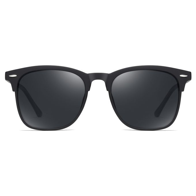 Fashion Square Frame Sunglasses UV400 Polarized Sun Glasses For Men ...