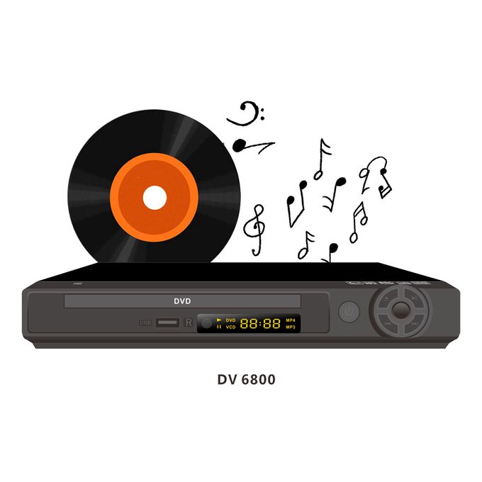 Lloyd Dvd Player Dv6800 With Usb With Mp3 Black 3 Year Warranty Jumia Nigeria