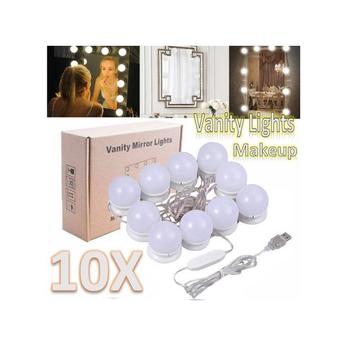 product_image_name-Generic-10pcs LED Makeup Mirror Vanity Lights Kit Bulbs Dressing Di-1