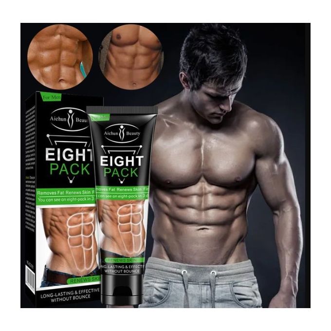 Creme muscular para homens, 8 Pack, Torso da cintura, Linhas suaves,  Imprensa, Fitness, Queima da barriga, Remover gordura, Perda de peso, Oito  Pack, 80g - AliExpress