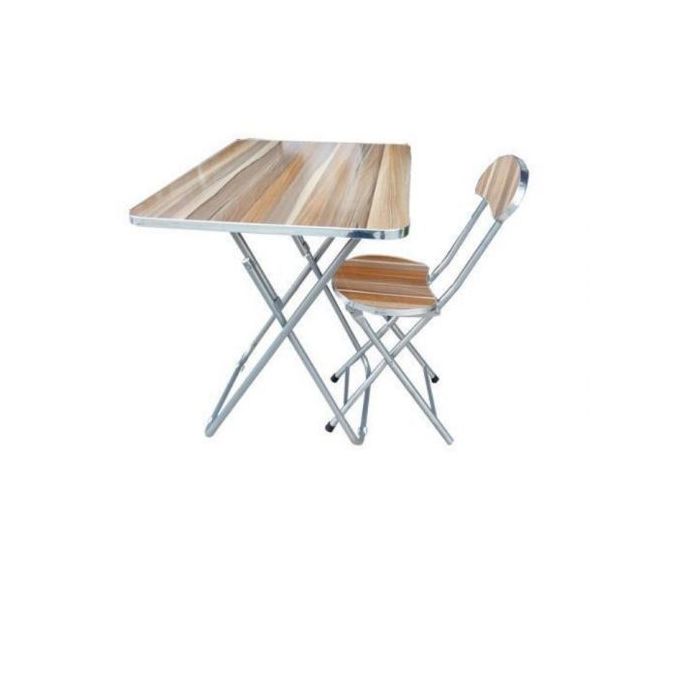 product_image_name-Generic-Adjustable Laptop/Reading Table And Chair Wooden/ Metal-1