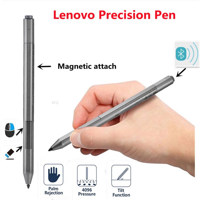Generic (NEW Precision Pen) Stylus Pen For Lenovo Yoga Miix Ideapad Flex  Laptop 2 In 1 Tablet PC Stylus Bluetooth 4096 Pressure Sense Active Pen 2  JIN