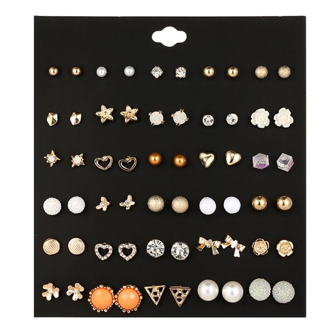product_image_name-Fashion-Earring Set 30 Pairs Pendants Earring-1