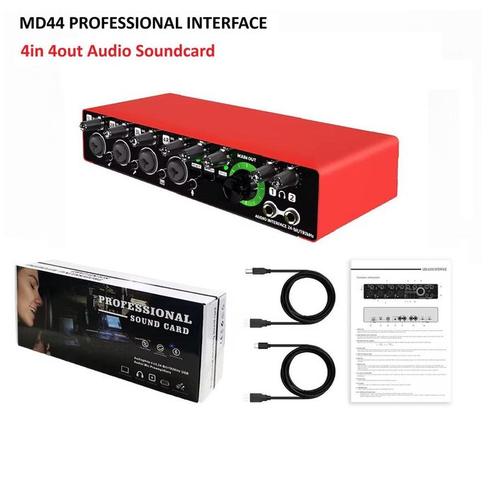 Gax MD44 Professional sound cards