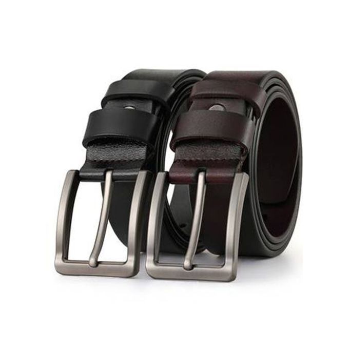 The Long Haul Belt - Classic Black 100% Real Leather Belt