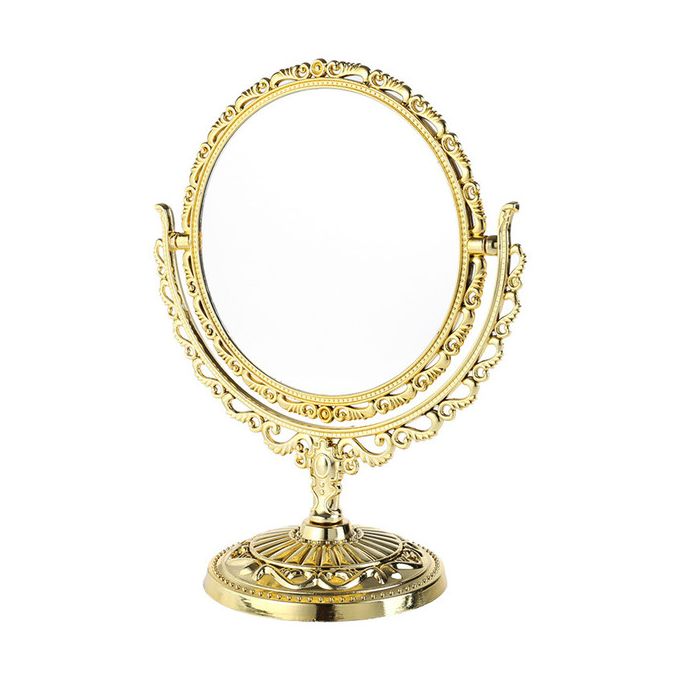product_image_name-Fashion-2sides Stand Table Cosmetic Mirror Plastic Dresser Mirrors-1