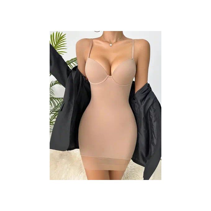 TEMKIN side zipper sexy clubwear gown body shaper costume  synthetic leather corset dress with suspended belt PU Korsett (Color :  Gold, Size : S.): Clothing, Shoes & Jewelry
