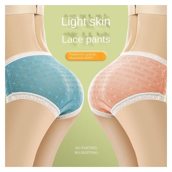 Generic Girls' Underwear Pure Cotton Antibacterial Flat Angle