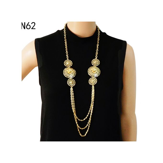 Fashion Long Necklace NEW Design - Neckpiece Chains