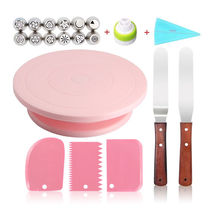 Cake decoration set all in one cake decoearing tools for cake making set  Multicolor Kitchen Tool