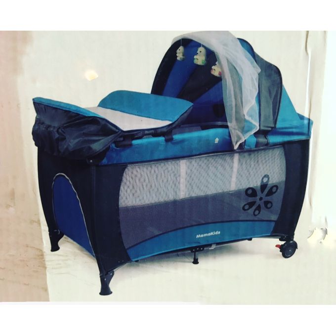 product_image_name-Mama Kids-Baby Foldable Trend Yard Bed Cot With Canopy-1