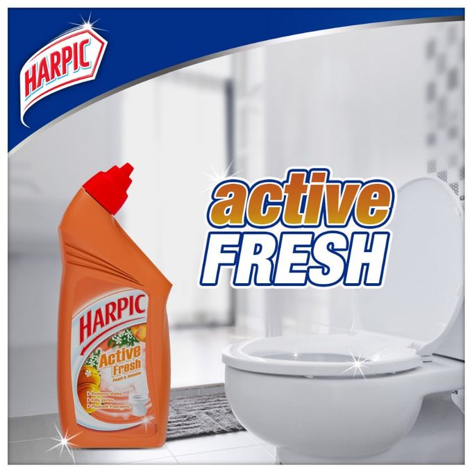 HARPIC WC GEL PEACH & JASMINE 725ML