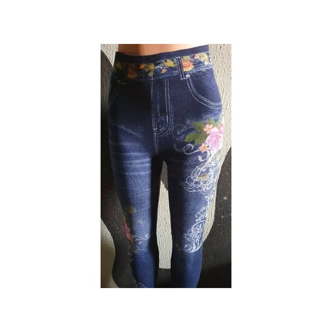 Fashion 1x Ladies Thick Jeggings Jeans 
