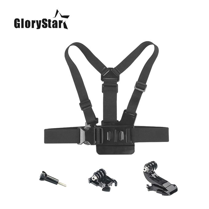 Support de gilet tactique Molle pour Gopro, pour Xiaomi Yi Eken Sjcam Go  Pro 8 7, Base de gilet pour Gopro Hero 5 6 7 8, accessoires Insta360 - Type  For sony yi