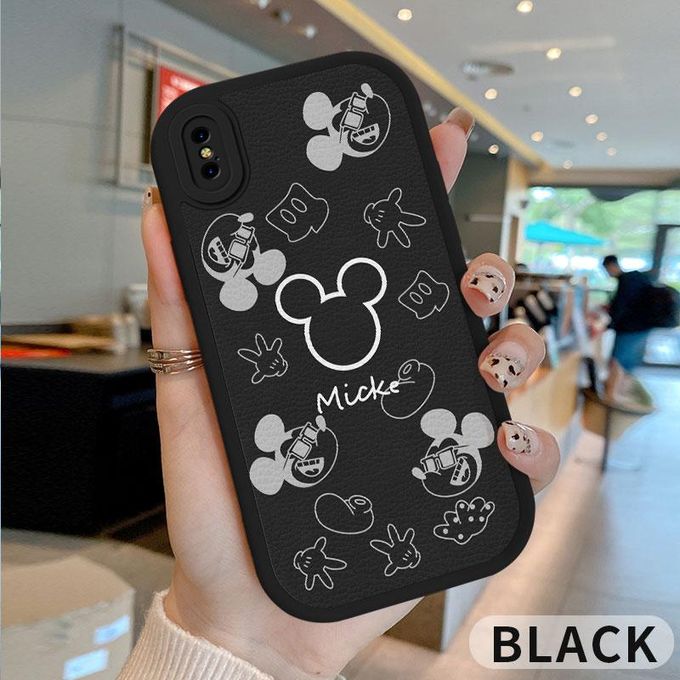 Generic Cartoon Mickey PU Leather Case for iPhone X 10 Ten Soft Silicon Shockproof Phone Jumia Nigeria