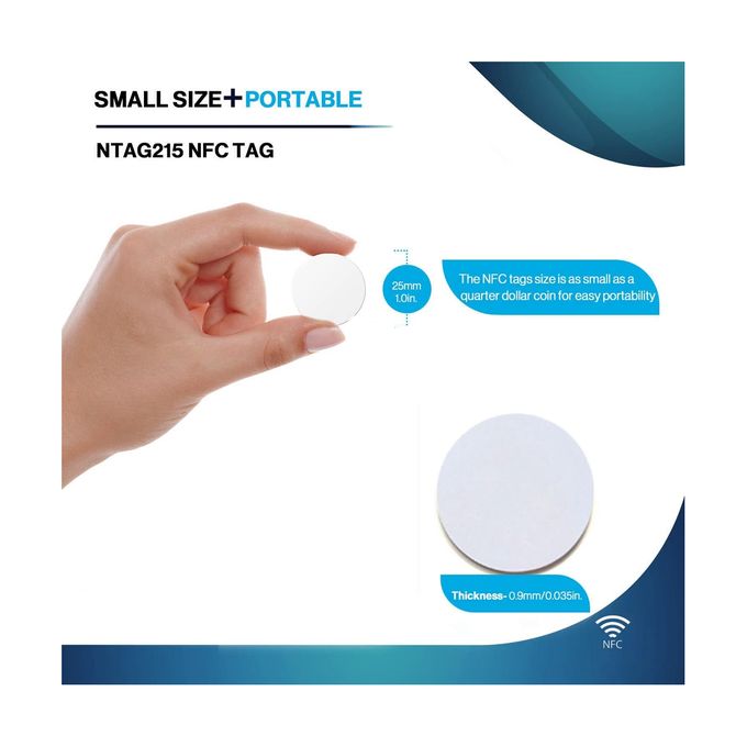 915 Generation NFC Tags, NFC Cards,215 NFC Tag Rewritable 215 NFC,NFC  Enabled Mobile