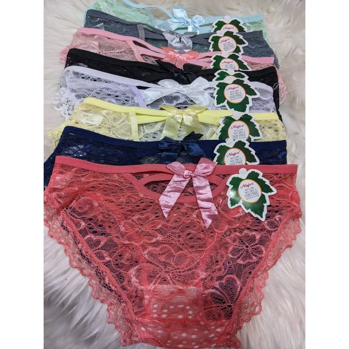 Fashion Sexy Beautiful Ladies Panties Set Of 6 In 1