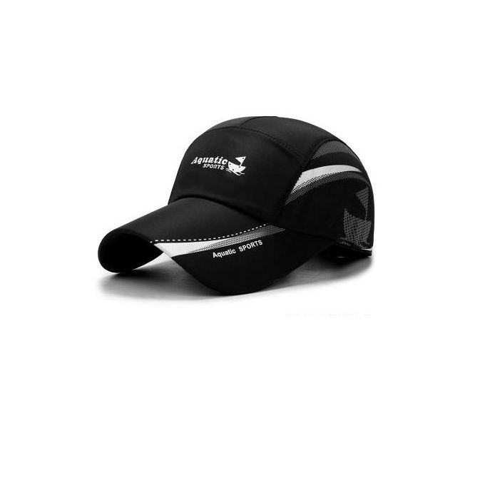 Fashion Designer Face Cap - Black 