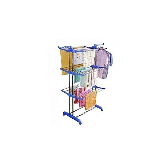 Generic Three Layer Baby Cloth Dryer Rack Indoor Outdoor Jumia