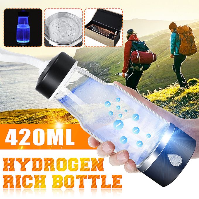 Amazon.com: Hydrogen Water Bottle, Portable Hydrogen Water Ionizer Machine, Hydrogen  Water Generator, Rechargeable Hydrogen Rich Water Glass Health Cup for Home  Travel (Silver) : Home & Kitchen