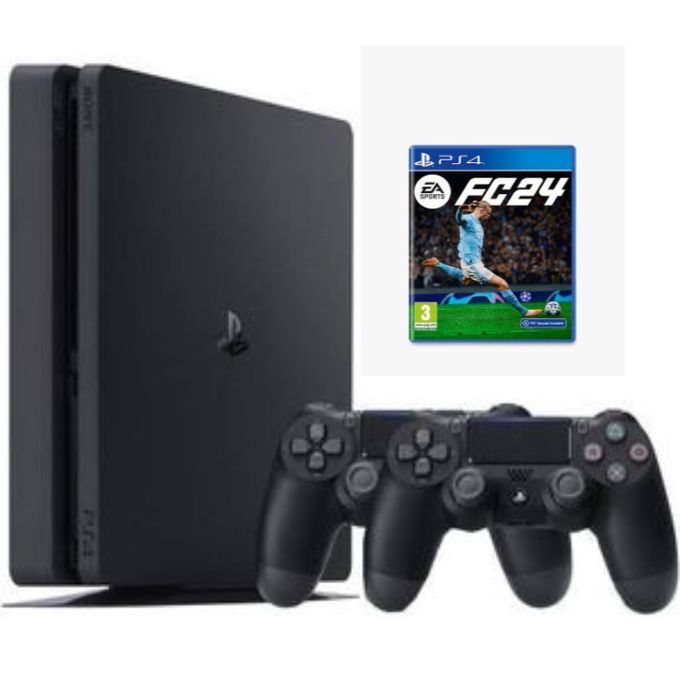 Playstation Sony PS4 Slim 1TB Console Plus Extra Controller Plus FC24 ...