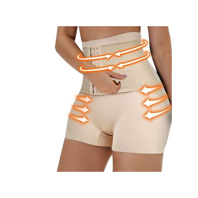 Fashion Lifter Shapewear Slimming Girdle Woman Flat Stomach Body Shaper  Paded Control Hip Pads Enhancer Waist Trainer