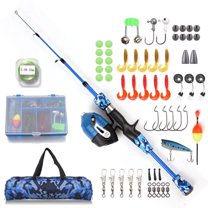 Generic Kids Fishing Rod And Reel Combo Full Kit 1.2m/1.5m