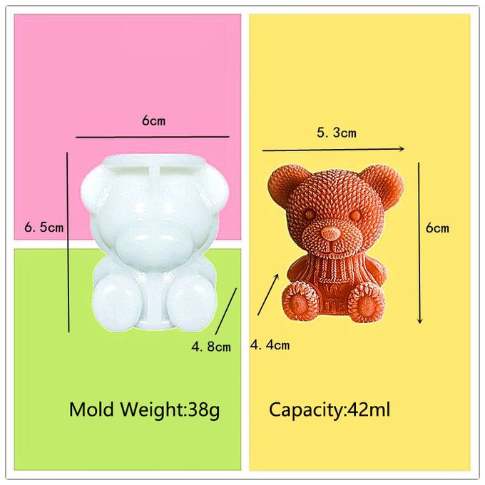 Ice Cube Mold Silicone Cute Animal Ice Cube Mold Abrasive 3d Ice