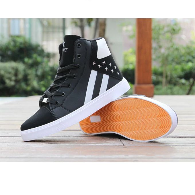 fashionable high top sneakers