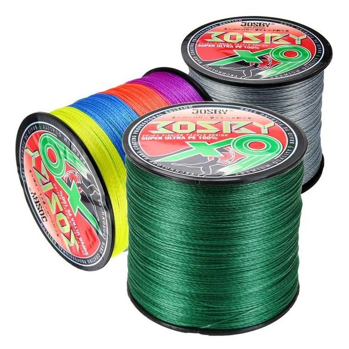 Generic Josby 9 Strands 100/300/500m/1000m X9 Weaves 22lb - 100lb Pe 9  Braided Fishing Line For Sea Saltwater Fishing