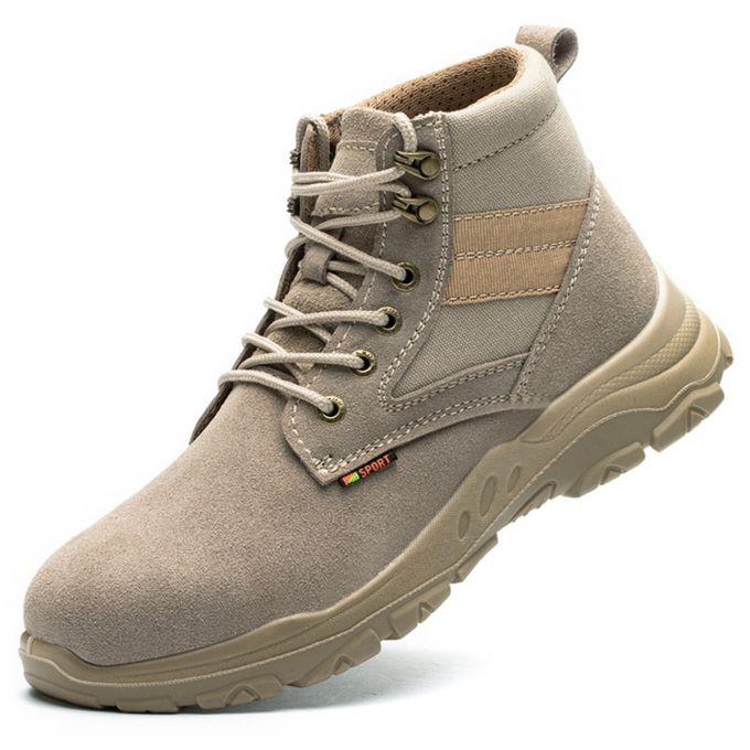suede safety boots