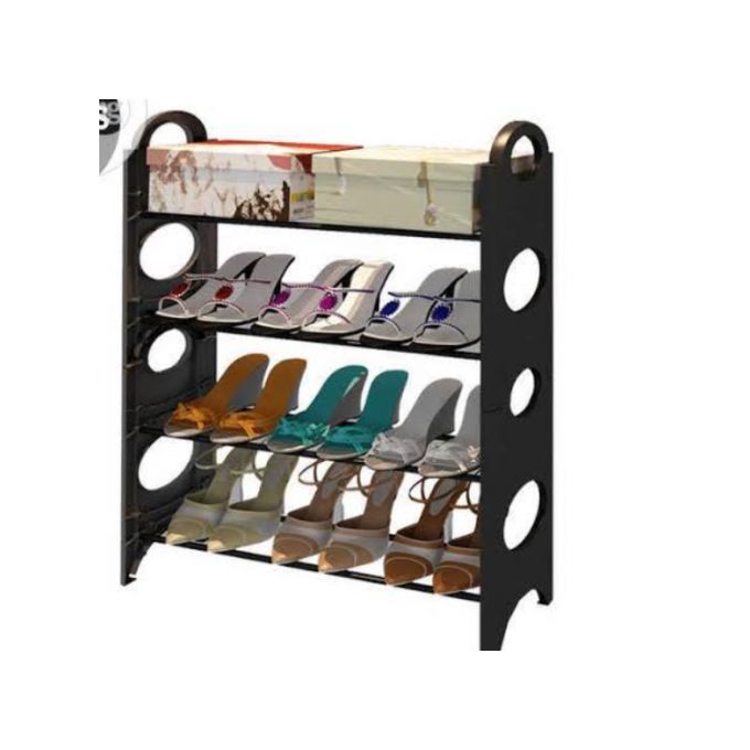 product_image_name-Generic-Stackable Shoe Rack For 12 Pairs Of Shoe.-1