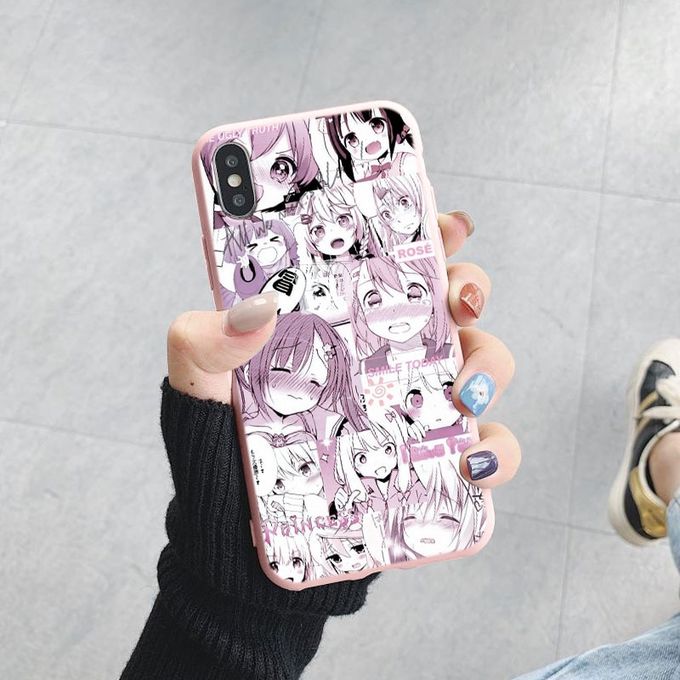 product_image_name-Generic-Cute Kawaii Japanese Girl Case For Samsung Galaxy Note 20 10 S20 FE S21 Ultra S10 S9 Plus S10e A10 A12 A31 A32 A50 A51 A52 Cover-SKqfe-KANV-A001-1