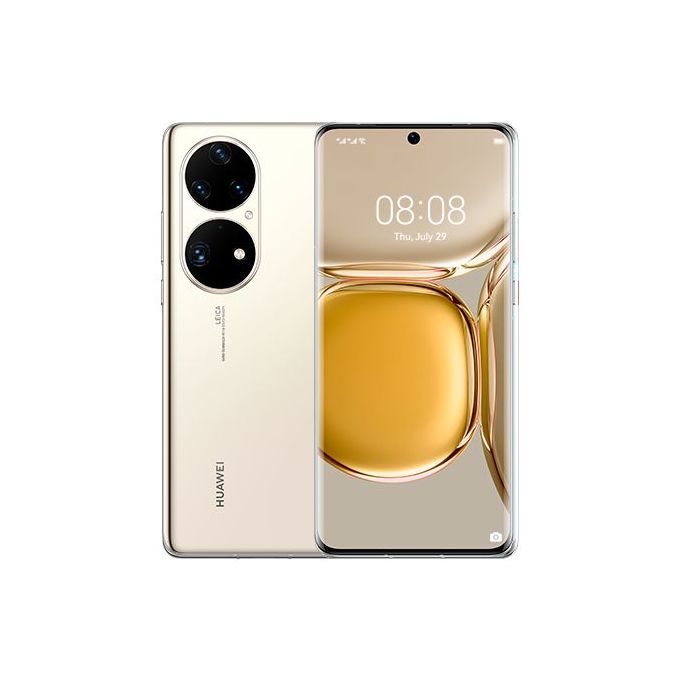 product_image_name-Huawei-P50 Pro, 6.6-Inch 8GB RAM, 256GB ROM Harmony OS (50MP + 40MP + 13MP + 64MP) + 13MP Dual SIM - Cocoa Gold-1